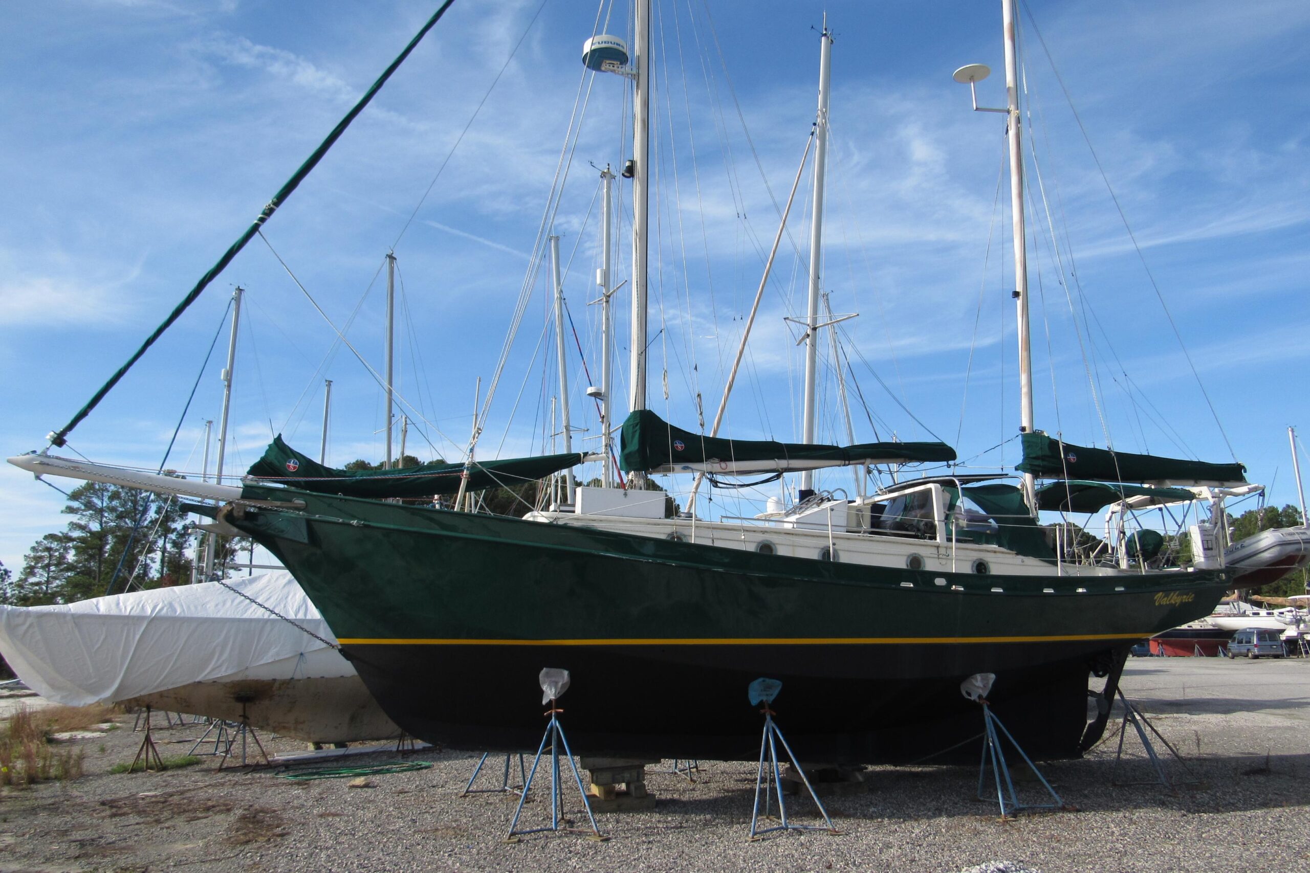 1994 Colvin Aderyn Mor Steel For Sale | YaZu Yachting | Deltaville