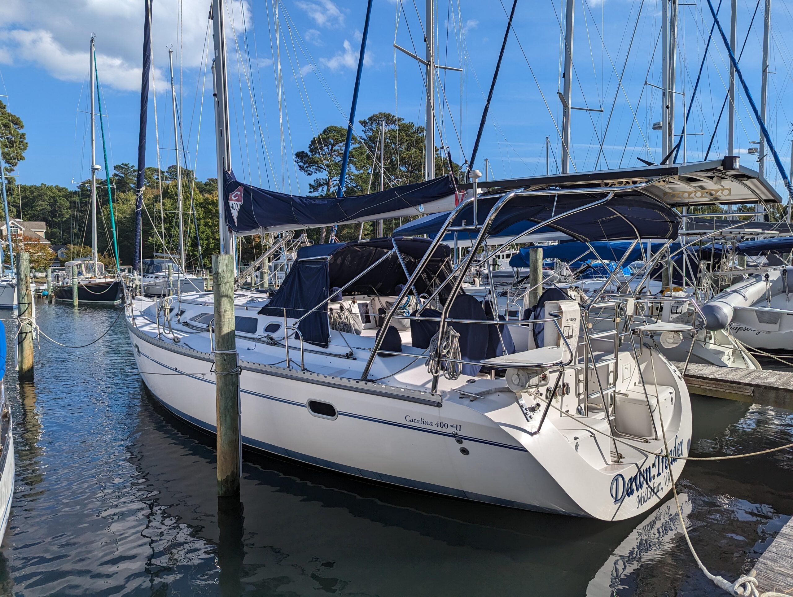 2001 Catalina 400 MkII For Sale | YaZu Yachting | Deltaville