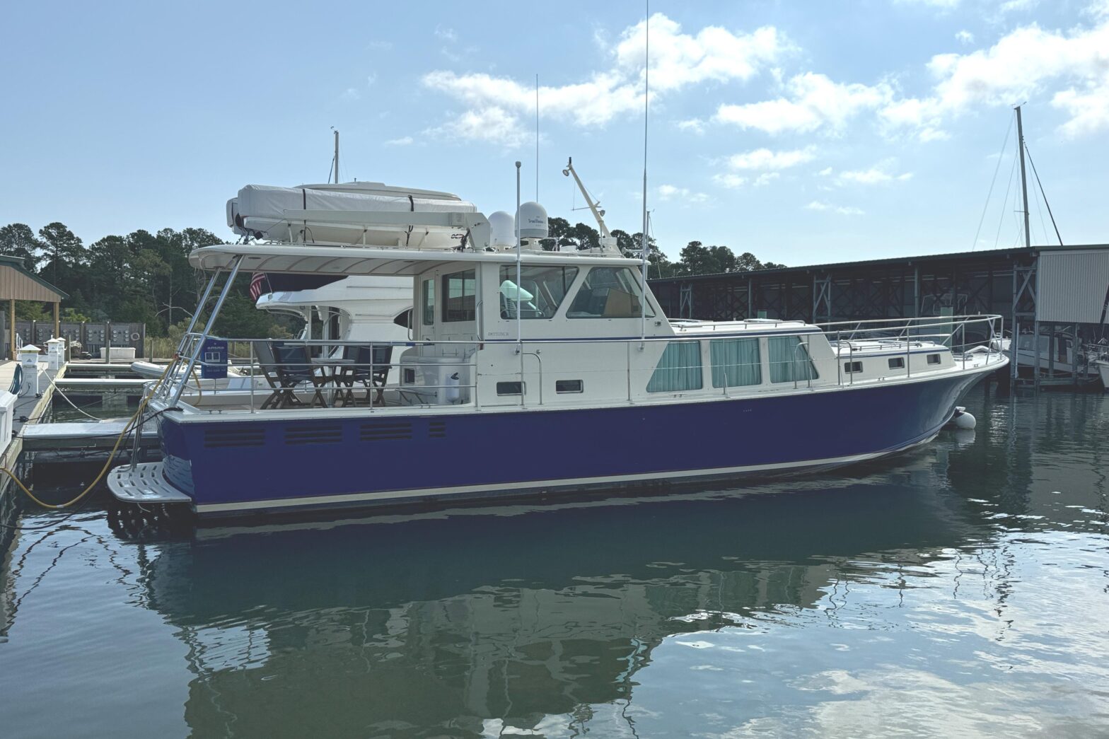 2003 Dettling 51 Express Cruiser For Sale | YaZu Yachting | Deltaville