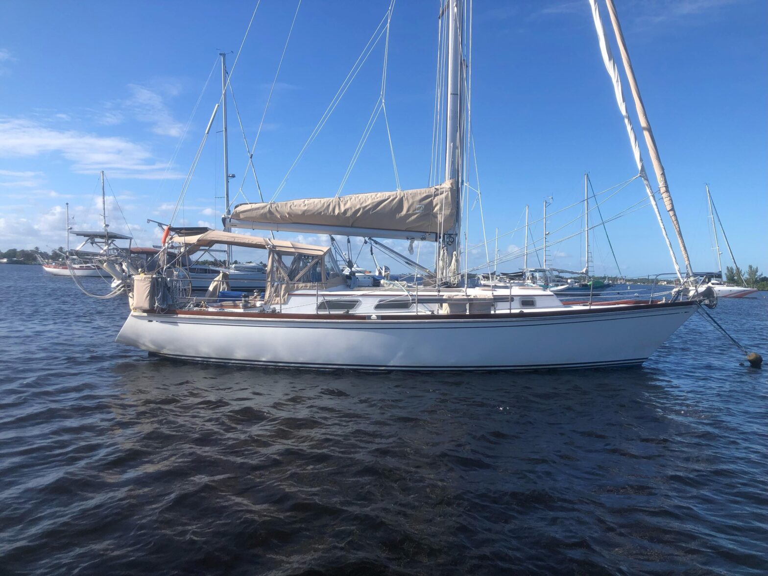 1986 Bristol 38.8 For Sale | YaZu Yachting | Deltaville